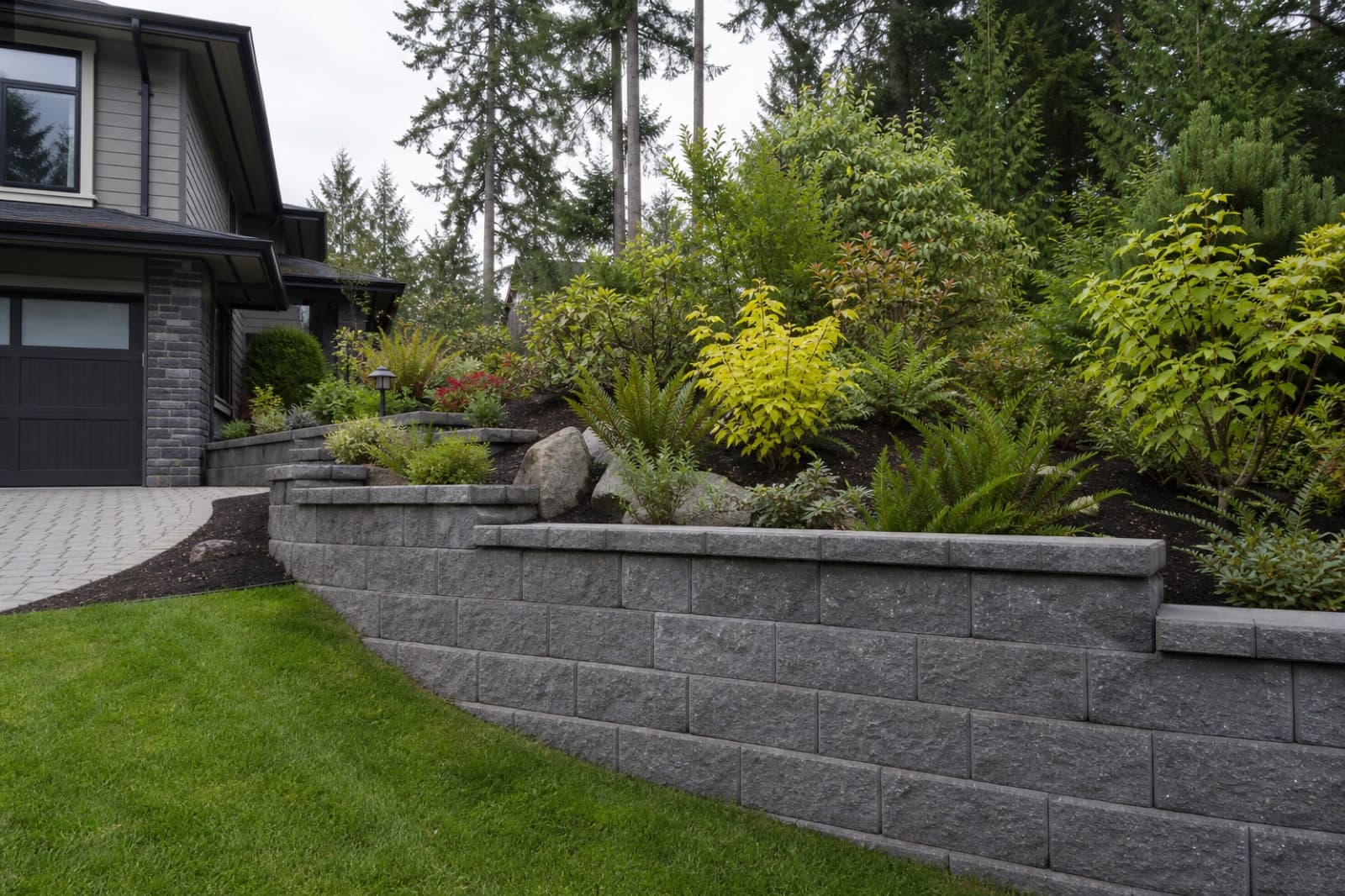 Masonry Retaining Walls in Burnaby, BC